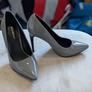 Le Chateau - Grey Pumps - Size 6 - Patent